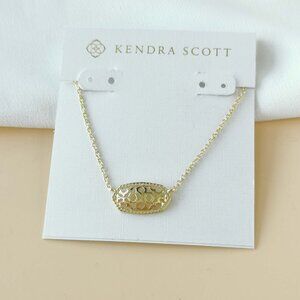 NEW Kendra Scott Elisa Gold Gold Filigree Necklace